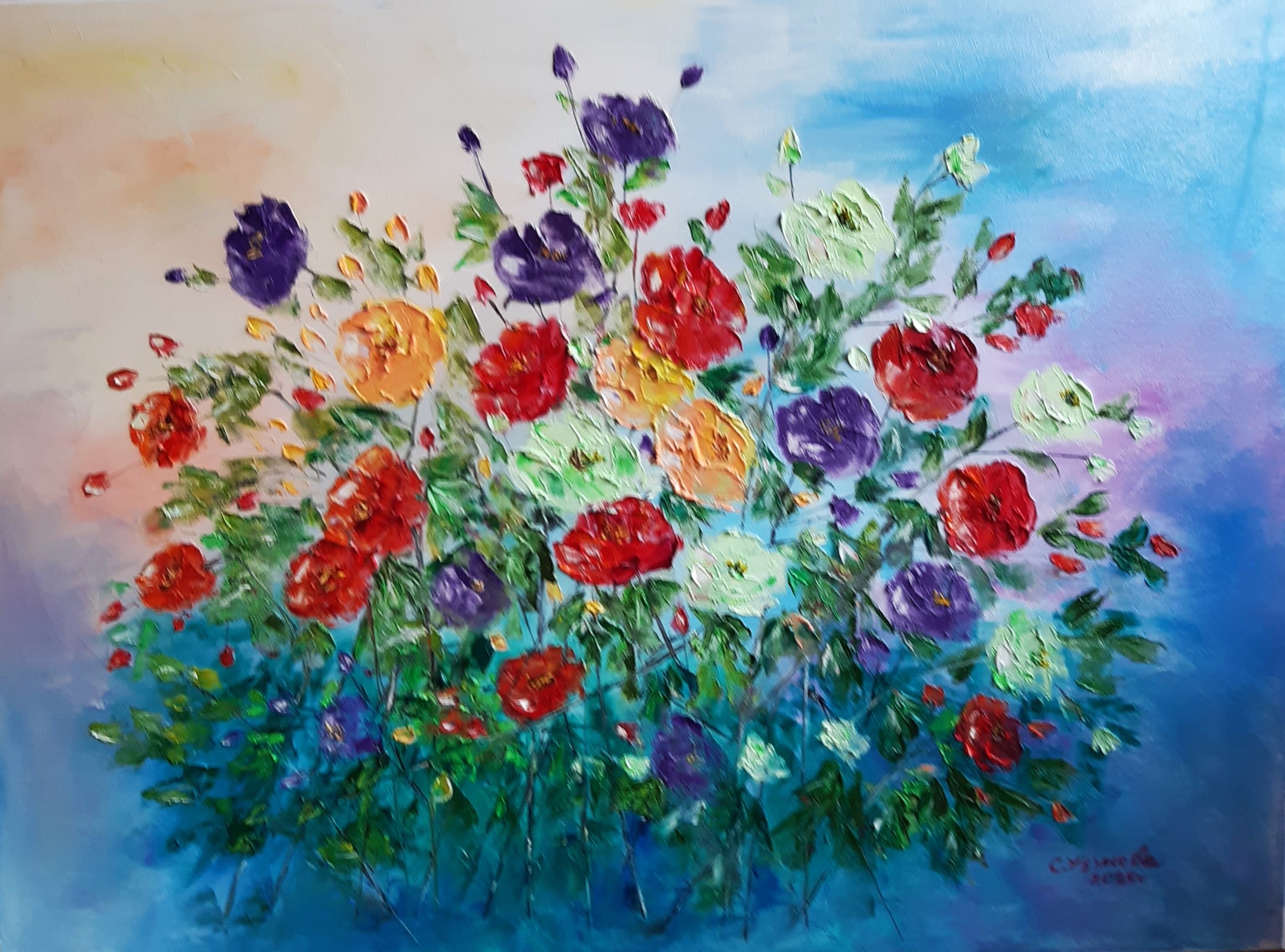 Романтични цветя